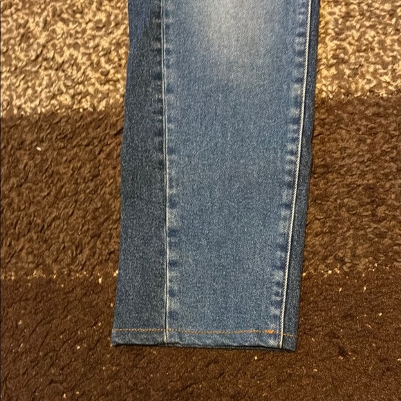 Levi's Blue Straight Leg Jeans with Authentic Fading - Picture 4 of 12